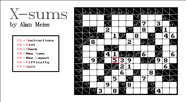 X-Sums screenshot