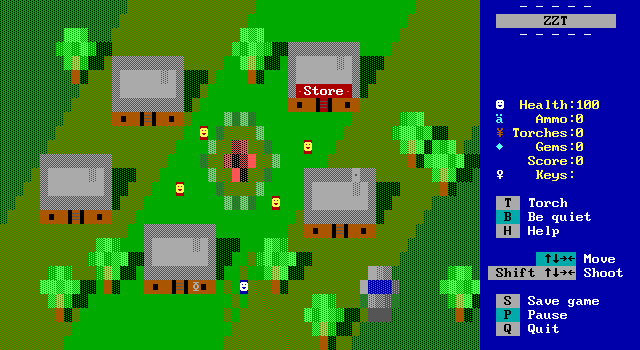 ZZT screenshot